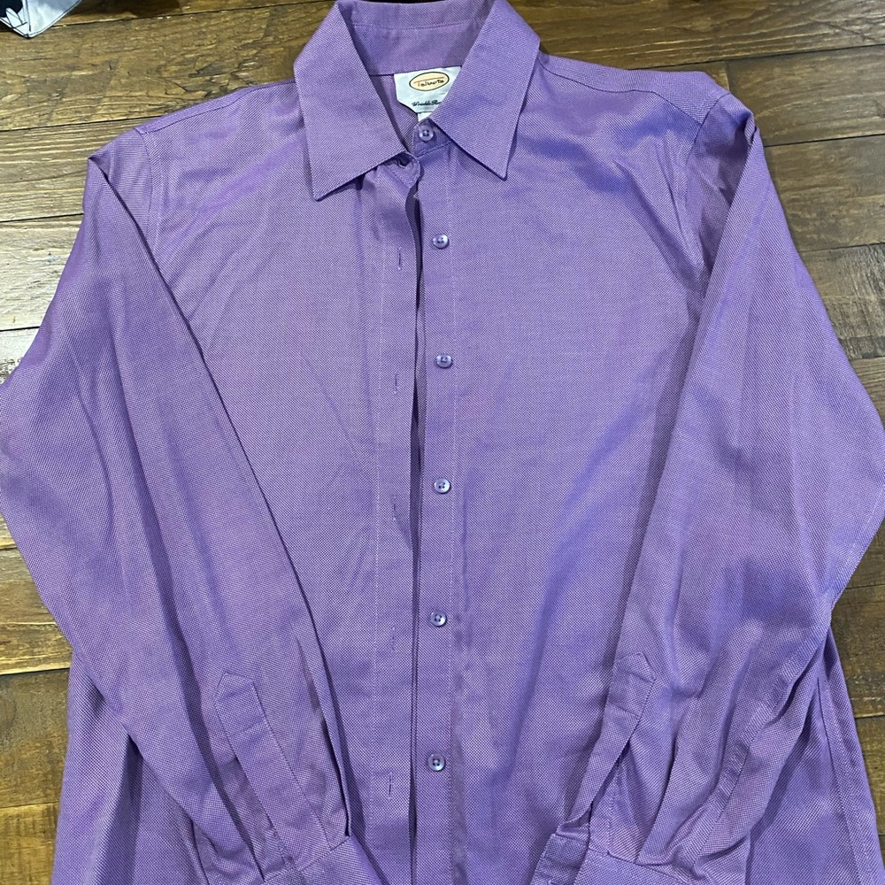 Women’s  Purple Dress Shirt